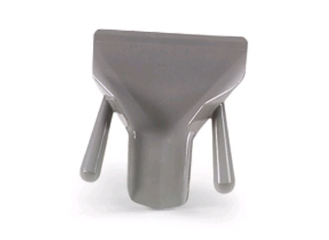 Plastic Fry Bagger Dual Handle French Fry Scoop