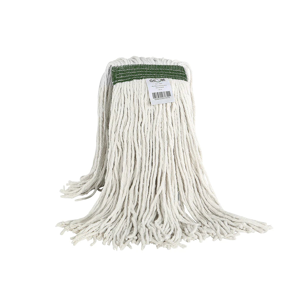 Globe Commercial - Cotton Wet Mop 32 oz Cut End 3232 - 1/1EA