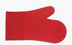 Red Oven Mitt