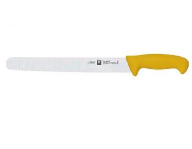 ZWILLING Twin Master 11.5" Slicing Knife with Serrated Blade 32102-300 on white background