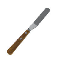 Browne - Spatula Offset 4.5" Wood Handle 573804 - 1/1EA