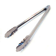 9" Stainless Steel Utility Tongs
