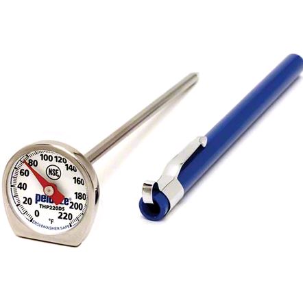 Rubbermaid Dishwasher Safe Pock Thermometer THP220DS