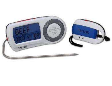 Taylor Thermometers Remote Wireless Thermometer on white background