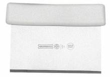 Dough Cutter 6'' x 3'' White Handle