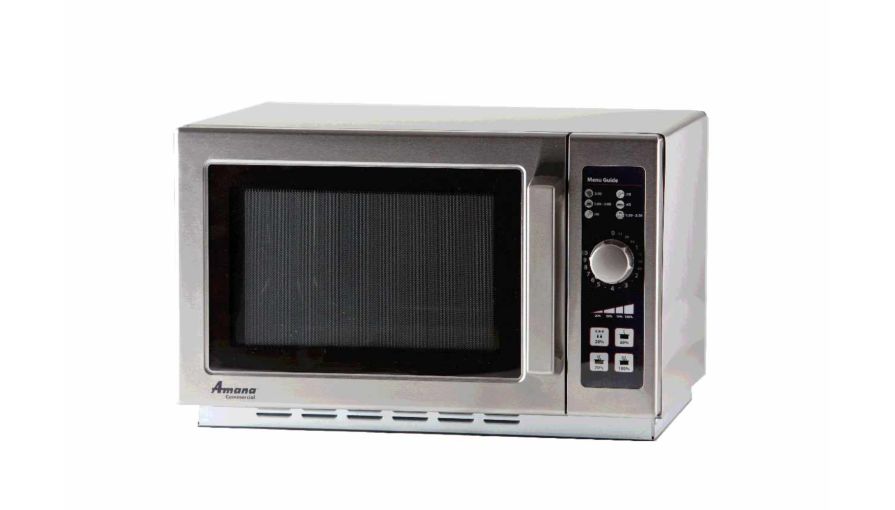 Amana - Commercial Microwave 1000 Watt Medium Volume w/ Dial Control RCS10DSE - 1/1EA
