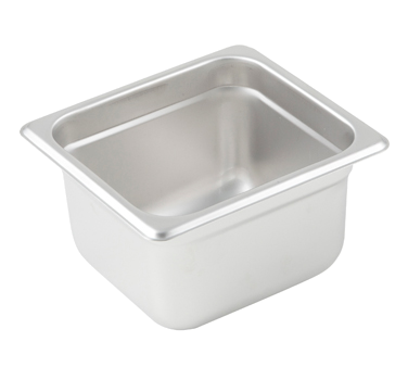 Browne, Insert/ Food Pan, S/S, 1/6 Size 4", 5781604