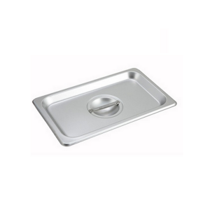 Browne - Food Pan Cover, 1/4 Size, Stainless Steel, 575558 - 1/1EA