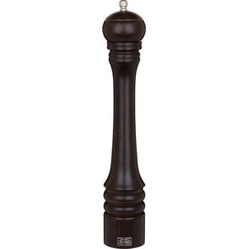 Trudeau 071346 16" Pepper Mill Pro Chocolate Brown on white background
