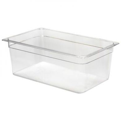 Rubbermaid 1/1 Size 8" Deep Clear Food Pan 2020797*