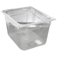 1/2 Size 8" Deep Clear Cold Food Pan