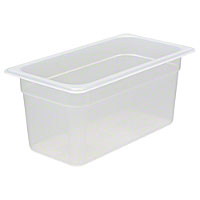 Cambro, Insert/Food Pan, Translucent, 1/3 Size 6" Deep, 36PP190