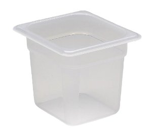 Cambro, Insert/ Food Pan, Translucent, 1/6 Size 6" Deep, 66PP190