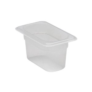 Cambro 1/9 Size 4" Deep Translucent Food Pan 94PP190