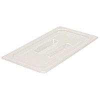1/3 Size Solid Translucent Food Pan Cover