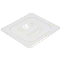 1/6 Size Solid Translucent Food Pan Cover