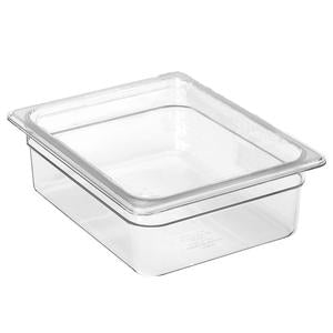 Cambro 1/2 Size 4" Deep Clear Food Pan 24CW135 1/1EA
