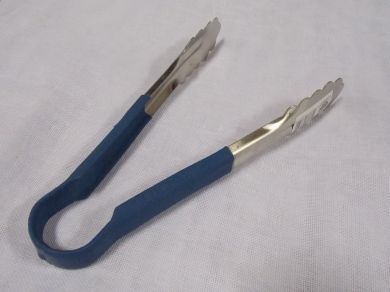 Magnum 9" Heavy Duty Utility Tongs with Blue Handle MAG3352 1/1EA