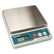 Taylor Compact Digital Portion Control Kitchen Scale on white background