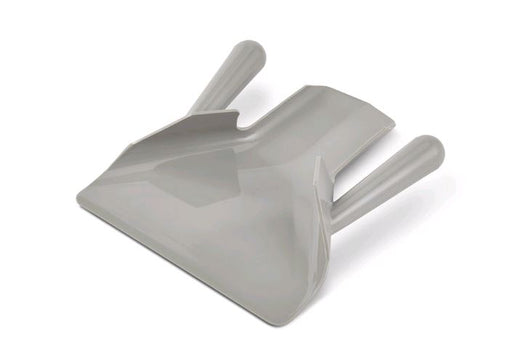 9" x 8" Plastic Dual Handle Curly Fry Scoop