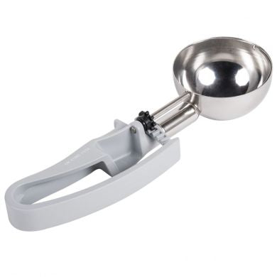 Vollrath 3.7 oz #8 Gray Squeeze Handle Disher 824628