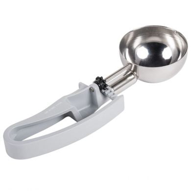 #8 Gray Squeeze Handle Disher - 3.7 oz