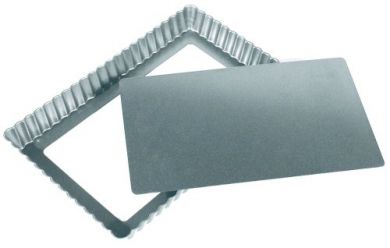 Fox Run Rectangular Loose Bottom Tart/Quiche Pan 44505