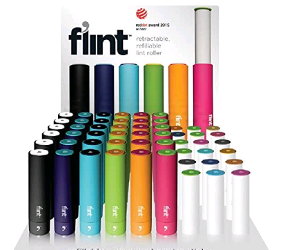 Retractable lint outlet roller