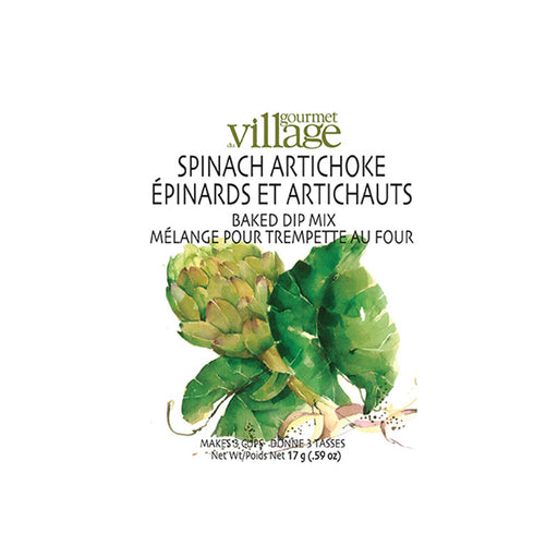 Gourmet du Village GDIPXS2 Spinach Artichoke Dip