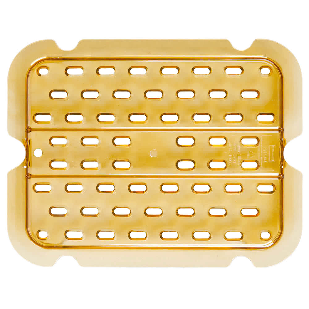 Half Size Amber False Bottom on white abckground