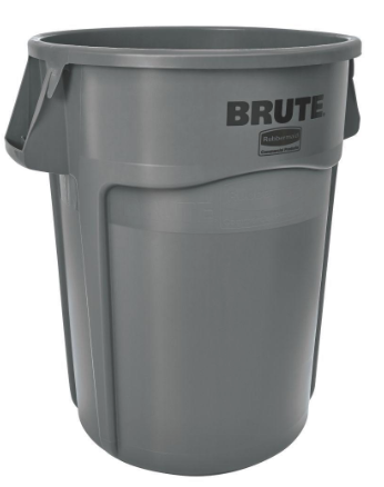 44gal Gray BRUTE¬® Round Containers