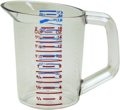 Rubbermaid 2 Cup BOUNCER® Measuring cups FG321500CLR