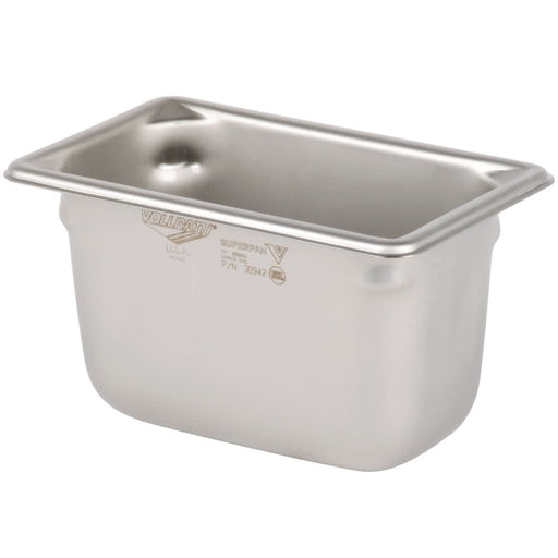 Vollrath, Insert/Food Pan, S/S, 1/9 Size 4" Deep, 30942 1/1EA