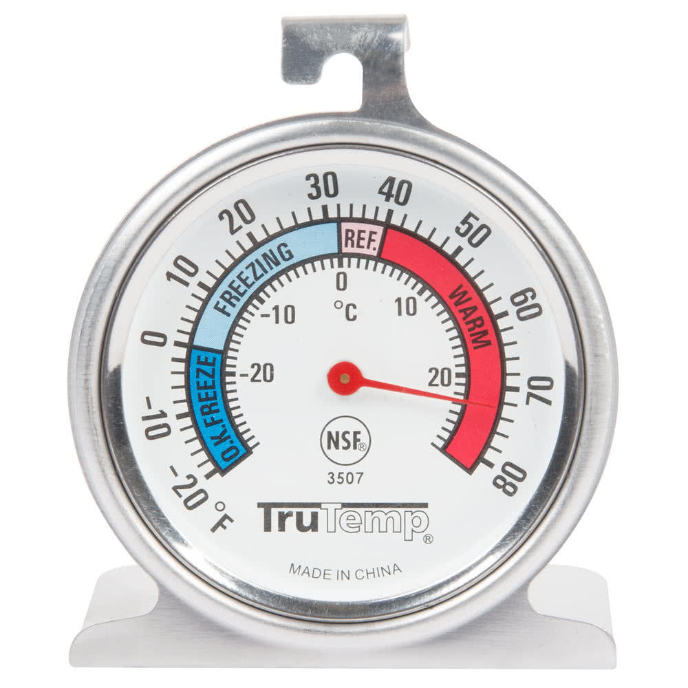 Taylor Fridge/Freezer Thermometer on white background