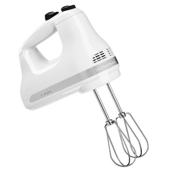 KitchenAid 5 Speed Ultra Power Hand Mixer in shade White