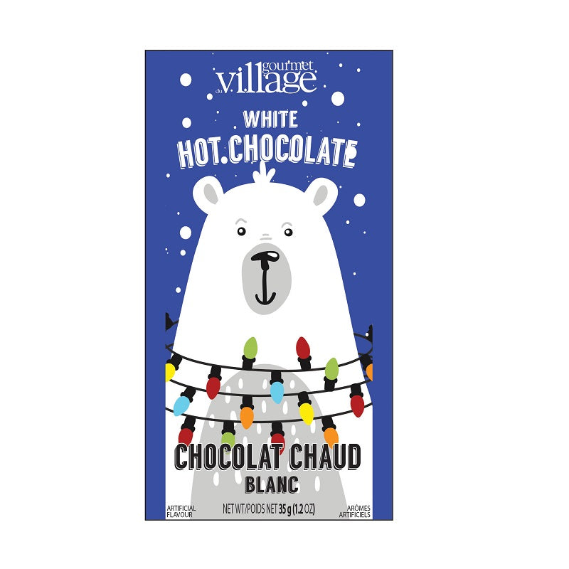 Polar Bear White Hot Chocolate Mix - GCHOMRB on white background