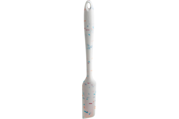 Trudeau 05118584 Confetti Silicone Jar Spatula on white background