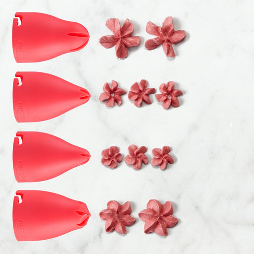 Plastic Drop Flower Decorating Tips
