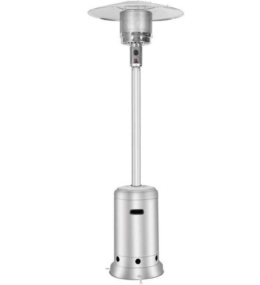 Eastern Mushroom Outdoor S/S Patio Heater 48,000 BTU 2890 | s.t.o.p.  Restaurant Supply
