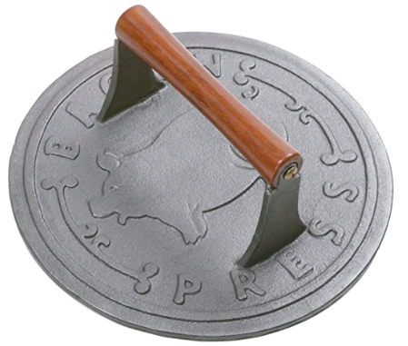 Norpro Cast Iron Back/Grill Press 1401