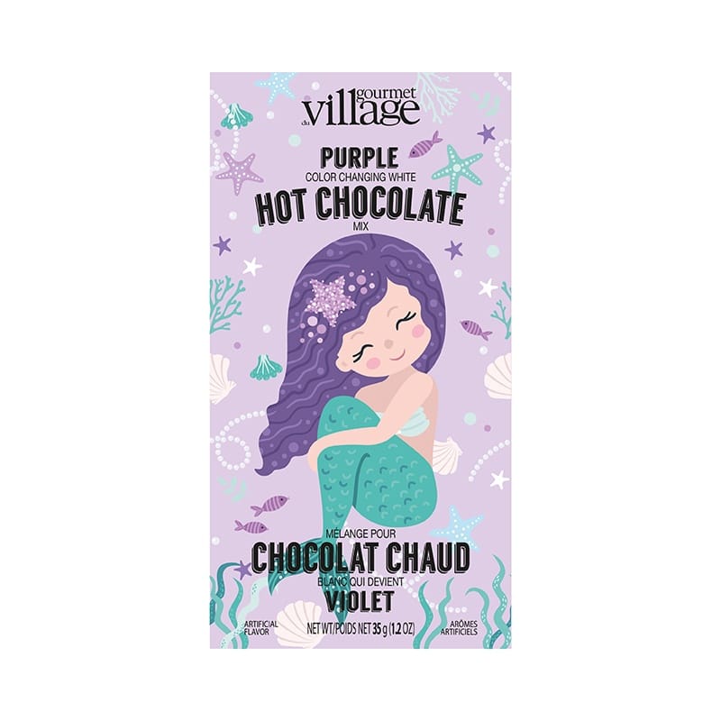 Mermaid Purple Hot Chocolate - GCHOMME on white background
