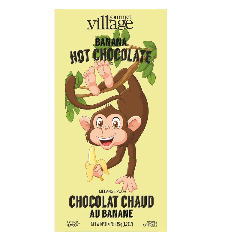 Gourmet du Village GCHOMMK Monkey Banana Hot Chocolate
