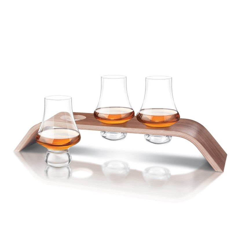 Final Touch Whiskey Flight Tasting Set 4pc LFG4133