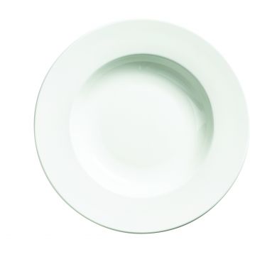 Browne - Palm Pasta Bowl 20 oz White 563954 - (Case of 12)