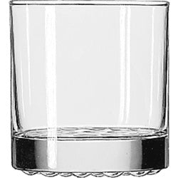Nob Hill 7.75 oz. Rocks / Old Fashioned Glass empty on white background