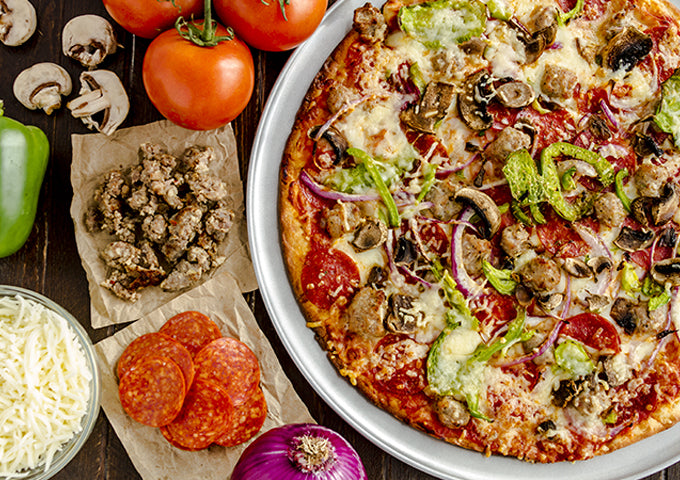 Winco - Pizza Pan Round Coupe Style