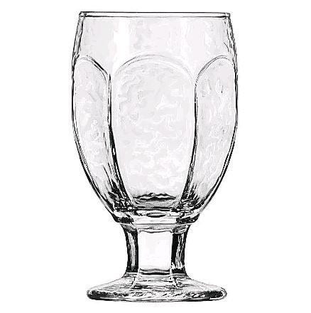 Libbey 3211 10 1/2 oz Chivalry Banquet Goblet empty on white background