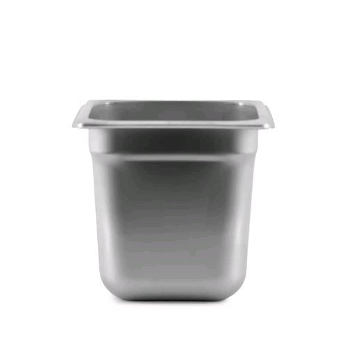 Browne 1/6 Size 6" DP Stainless Steel Food Pan 5781606