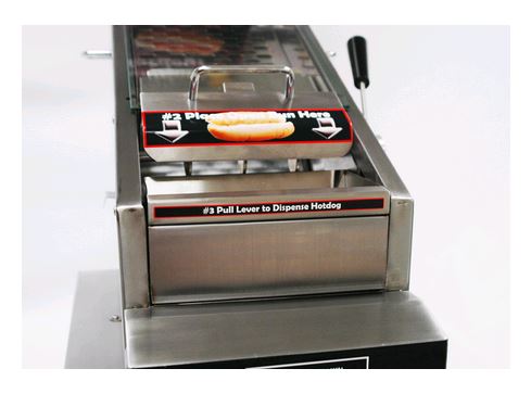 Benchmark The Dog House Hot Dog Cooker & Dispenser 120V 60024