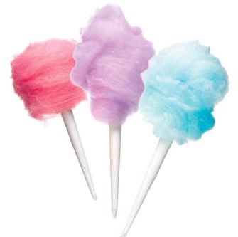 Benchmark Cotton Candy Sugar Floss - 3.25 lb carton